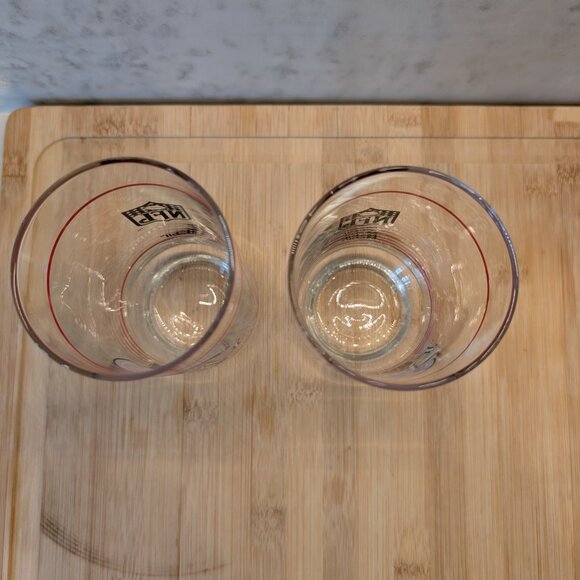2 Vintage Buffalo Bills NFL Mobil 1980’s Collectible Drinking Glasses - Picture 5 of 6